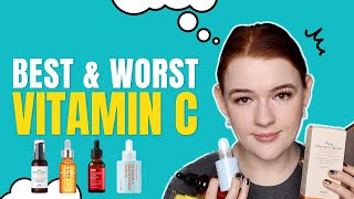 Best amp Worst Vitamin C Serums  14 Reviews  KBEAUTYHOBBIT [upl. by Carlye]