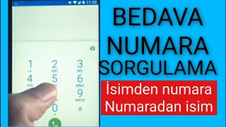 BEDAVA NUMARA SORGULAMA Turkcell Türk Telekom Vodafone Ücretsiz Numara Sorgulama [upl. by Esinrahc661]