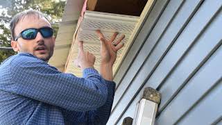 How To Install Soffit and Fascia Trim [upl. by Elyak]