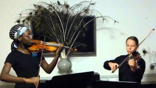 Worldweyes Duo Pleyel 6 Duets for Two Violins Duo III Mvt 1 Allegro [upl. by Lsiel]