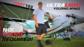 Ultralight Part 103 LEGAL  Oshkosh2019  Badland Aircraft [upl. by Gnok]