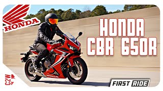 2019 Honda CBR 650R  First Ride [upl. by Neill978]