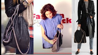 Come fare la borsa Stella McCartney Falabella  fai da te pochette Falabella DIY [upl. by Rondon]