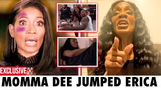 Momma Dee JUMPS Erica Dixon – Erica Breaks Down in Tears [upl. by Samid758]