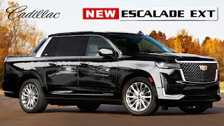 2022 Cadillac Escalade EXT Sport rendered As New Luxury Truck based on 2021 Platinum Model [upl. by Eldrida]