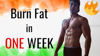 FASTEST way to lose BELLY FAT for Indians [upl. by Nailluj]