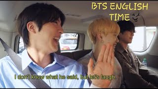 BTS ENGLISH TIME FUNNY MOMENTS [upl. by Lange]