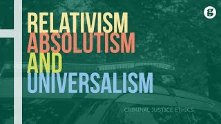 Relativism Absolutism and Universalism [upl. by Akamahs]