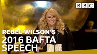 That time when Rebel Wilson first stunned the BAFTAs  BBC [upl. by Htennek886]