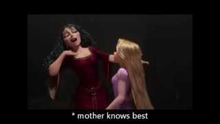 Tangled  Mother Knows Best  Lyrics  MrsDisney0 [upl. by Yesrej]