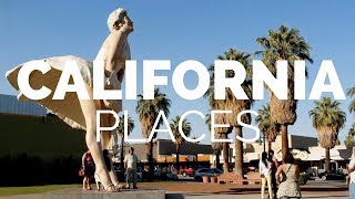 10 Best Places to Visit in California  Travel Video [upl. by Kurys464]