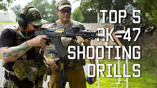 Top5 AK47 Drills  Flat Range  Tactical Rifleman [upl. by Littell418]