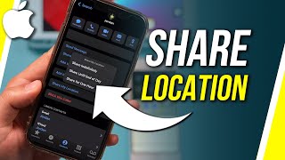 How to Share Your Location on iPhone [upl. by Llennoj]