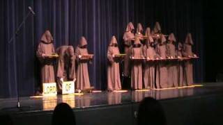 Silent Monks Singing Halleluia [upl. by Labannah]