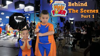 Behind The Scenes of Calvin Kaisons Play Power Nickelodeon Show PART 1 CKN [upl. by Verdie]