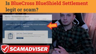 Blue Cross Blue Shield settlement  legit or scam Why you received notice Whats official website [upl. by Aivle]