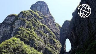 Tianmen Mountain Zhangjiajie Hunan China Amazing Places 4K [upl. by Treharne]