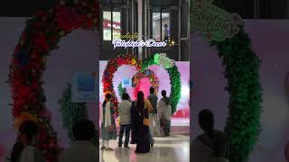 Valentine Decor in Kakinada SRMT Mall [upl. by Saudra]