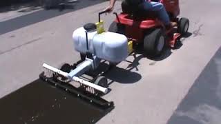 Pull Behind Asphalt Sealcoating Machine [upl. by Prudhoe]