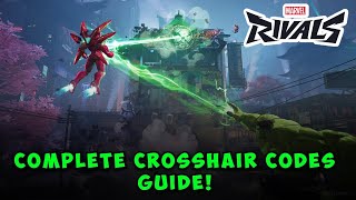 Marvel Rivals Crosshair Codes Guide [upl. by Seumas]