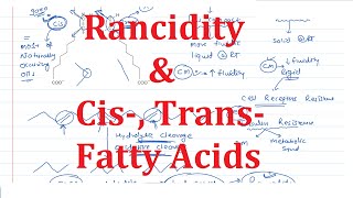 11 Cis Trans Fatty Acids amp Rancidity [upl. by Simson]