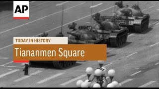 Tiananmen Square Massacre  1989  Today in History  4 June 16 [upl. by Recha]