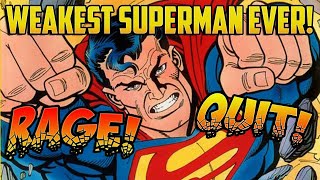 RETRO RAGE QUIT Superman MegadriveGenesis [upl. by Bilicki]