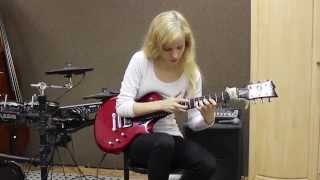 J S Bach  Prelude no 2 in C Minor guitar tapping cover [upl. by Seppala612]