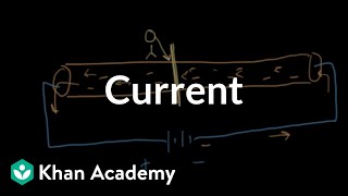 Current  Introduction to electrical engineering  Electrical engineering  Khan Academy [upl. by Yraeg]