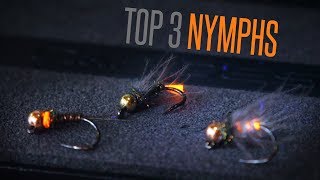 Top 3 Nymphs for Grayling and Trout Hares Ear Red Tag and Pheasant Tail Nymphs  Tie TV [upl. by Koal]