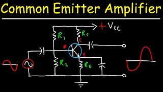 Bipolar Junction Transistors  Common Emitter Amplifier [upl. by Robbyn]