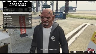 GTA V Story Mode Missions  Masks [upl. by Eetak]