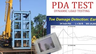 PDA Test  Dynamic Load Testing [upl. by Sheilah319]