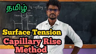 SurfaceTensionCapillaryRiseMethodPhysics 11TamilMurugaMP [upl. by Glenden]