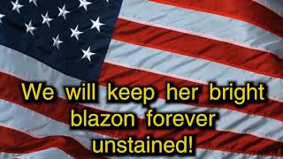 The Star Spangled Banner full version with lyrics [upl. by Gaillard]