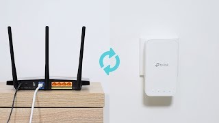 TPLink AC1200 WiFi Range Extender RE300 Quick Setup WPS [upl. by Melania728]