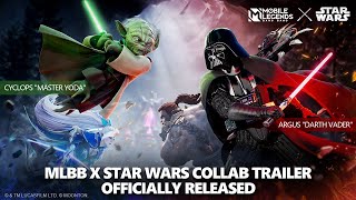 MLBB X STAR WARS COLLAB TRAILER  Mobile Legends Bang Bang [upl. by Nylirret267]