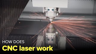 How does the CNC Fiber laser cutting machine work  Factories [upl. by Uy]