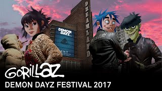 Gorillaz  Demon Dayz Festival 2017 UK Full Show [upl. by Restivo686]