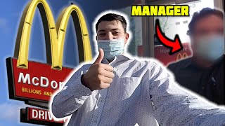 Recording My McDonalds Job Interview HIRED [upl. by Ahrens]