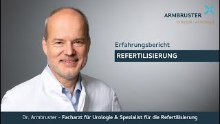 Refertilisierung  Sterilisation beim Mann rückgängig machen [upl. by Huang]