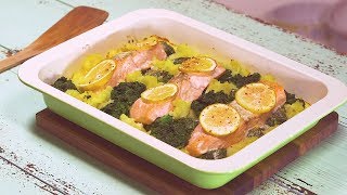 Lachs aus dem Backofen [upl. by Ardnaskela788]