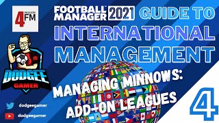 FM21  How to install addon leagues amp activate ANY national side in Football Manager 2021  FM2021 [upl. by Germin]