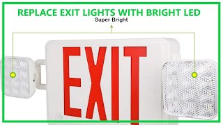 Replace Emergency Exit Signs and Lights [upl. by Hctim524]