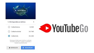 Como descargar YOUTUBE GO  Videos Sin conexion [upl. by Eirelav]