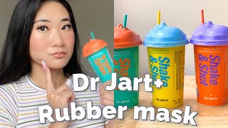 Dr Jart Shake amp Shot Rubber Mask review [upl. by Irehc]