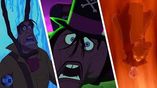 Top 15 Most BRUTAL Disney Villain Deaths [upl. by Kennith902]