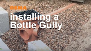 How to install a Bottle Gully  OsmaDrain [upl. by Daniyal]