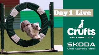 Day 1 LIVE  Crufts 2025 [upl. by Coumas]