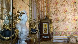 Marie Antoinette’s bedroom in Versailles near Paris [upl. by Aehsel]